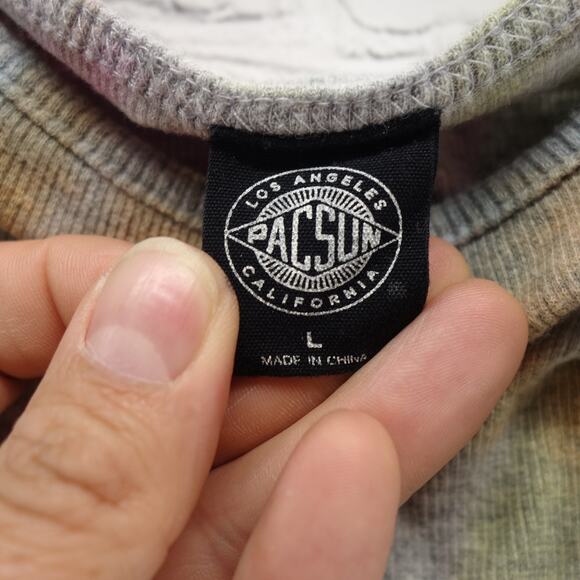 Pac Sun Women's Size Large Tie Dye Euphoria Tank Top #1529 - Picture 4 of 6